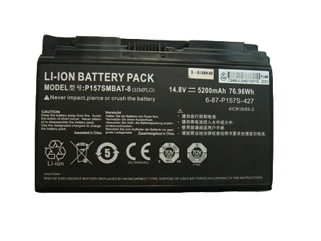 Batería para X270BAT-8-99-(4ICP7/60/clevo-P157SMBAT-8